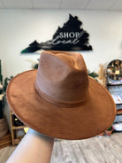 Rancher Vegan Suede Hat - Golden Hour Boutique