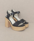 Sadie Chunky Platform Heels - Golden Hour BoutiqueHeels