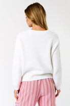 Sugarcane Embroidered Merry Sweater - Golden Hour BoutiqueSweater