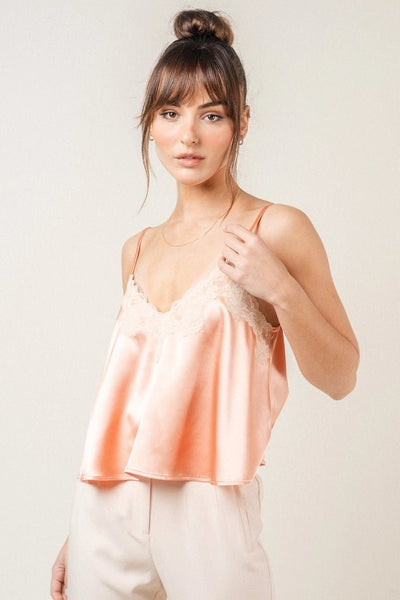 Sweet As Could Be Lace Top - Golden Hour Boutique