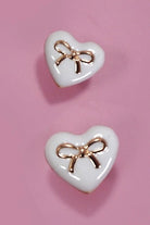 Sweetheart Bow Stud Earrings - Golden Hour BoutiqueEarrings