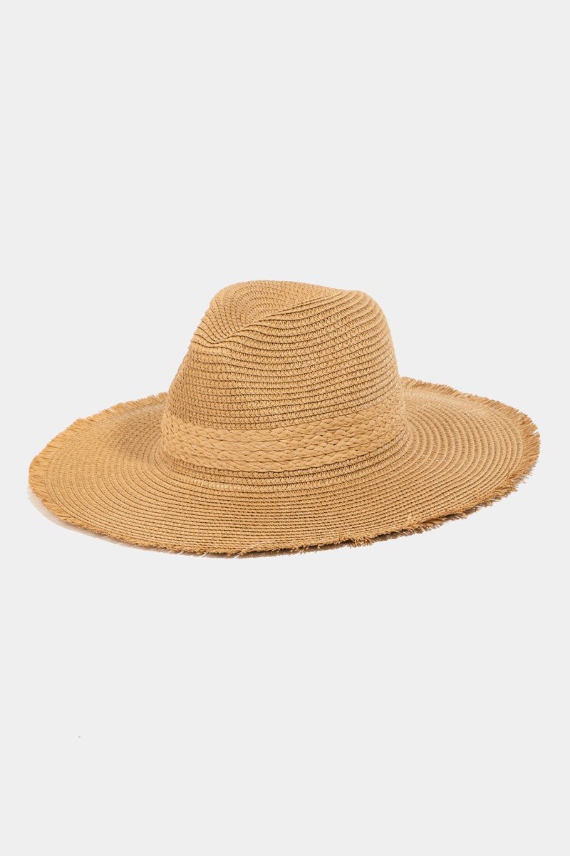 Tan Straw Rancher Hat - Golden Hour BoutiqueHats