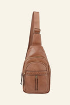 Western Soft Leather Sling Bag - Golden Hour BoutiqueCrossbody Purse