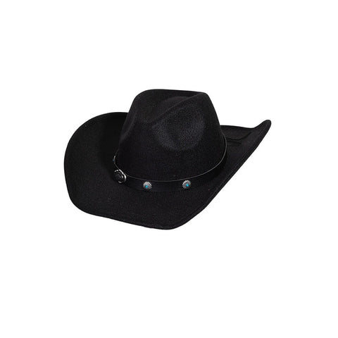 Wild West Suede Cowboy Hat - Golden Hour Boutique