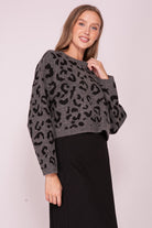 Wildly Obsessed Leopard Sweater - Golden Hour BoutiqueSweater