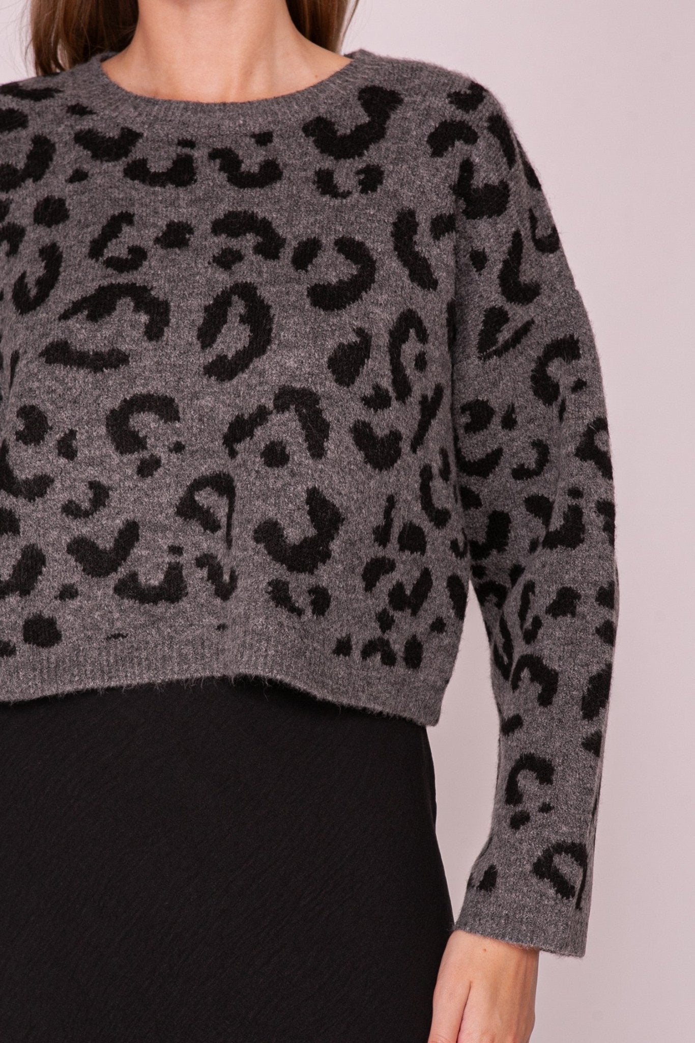 Wildly Obsessed Leopard Sweater - Golden Hour BoutiqueSweater