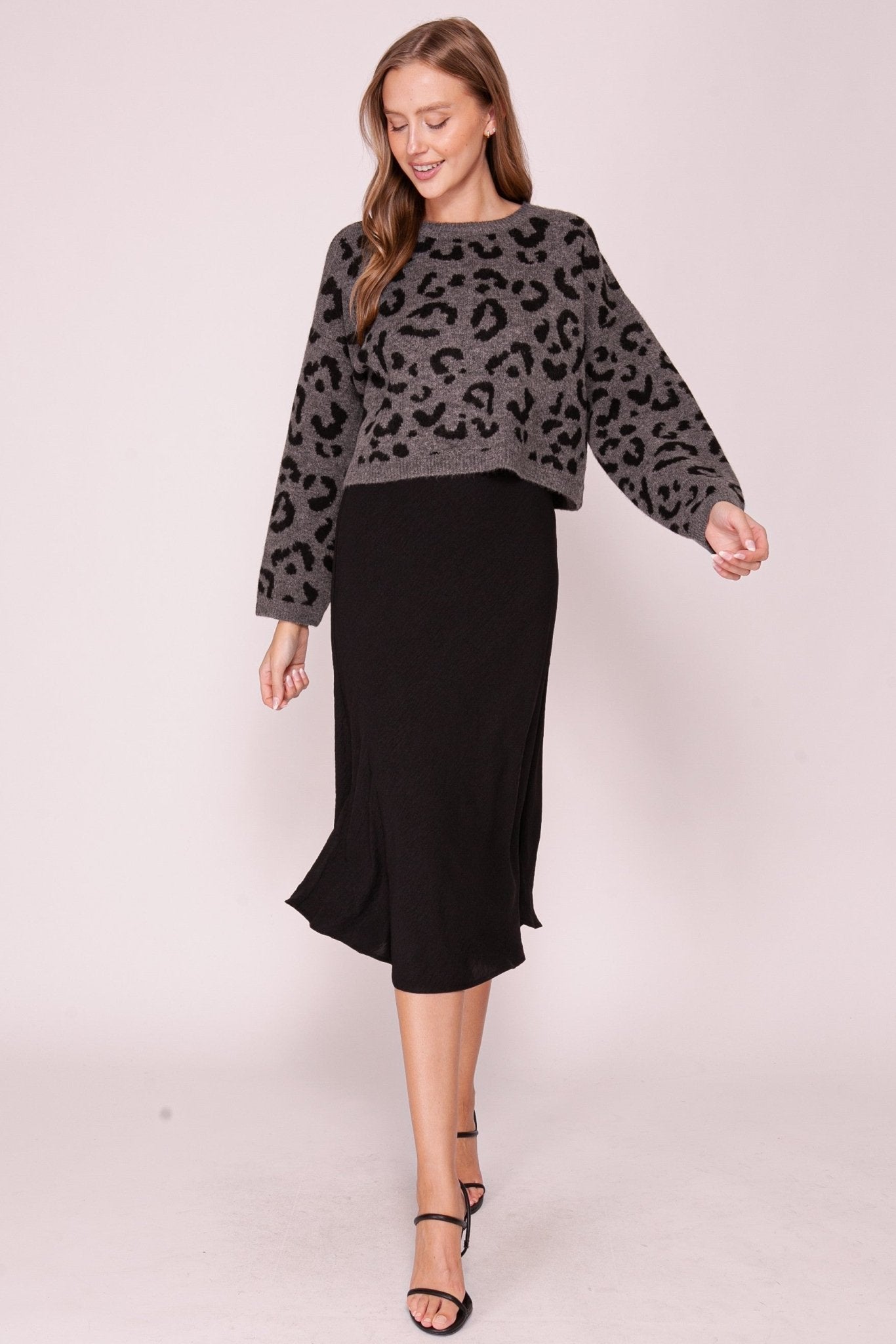 Wildly Obsessed Leopard Sweater - Golden Hour BoutiqueSweater